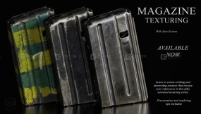 SP弹夹贴图制作教程 Magazine Texturing Tutorial by Dan Kenton