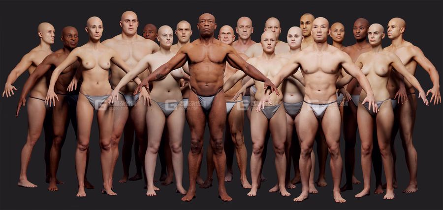 20 x Animation Ready Body Scan Pack_02.avif