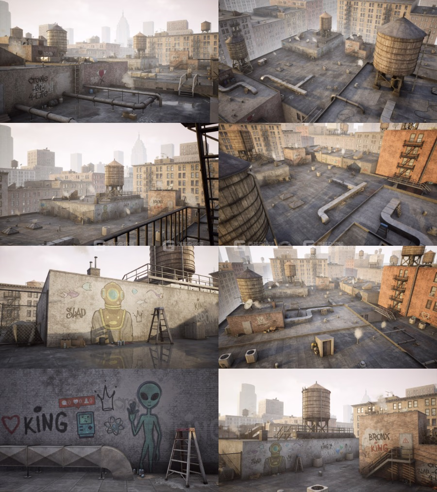 UE城市屋顶 Roof - City Pack_34.avif