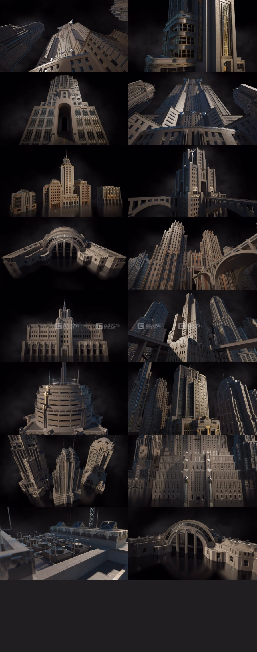 58【Kitbash3D】复古科幻建筑歌利亚 Goliath_02.avif